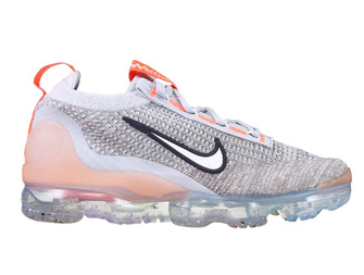 Nike Air VaporMax 2021 Flyknit DB1550-002 Grey Fog/White-Bright Mango