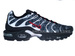 604133-903 Nike Air Max Plus TN 1 Black/Black-Comet Red