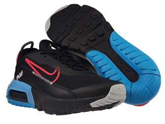 Nike Air Max 2090 DJ4608-001 Black/Fusion Red-Light Blue Fury