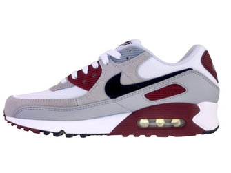 Nike Air Max 90 FN6958-101 White/Black-Dark Team Red