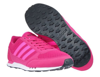 B74491 adidas City Racer W Bold Pink/Shock Pink/Mystery Blue/Core Black