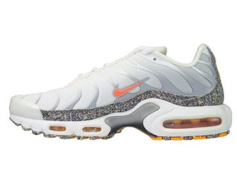 Nike Air Max Plus TN Tuned 1 DA1500-100 White-Total Orange-Laser Orange