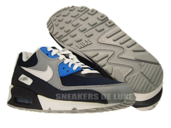 Nike Air Max 90 Obsidian/Wolf Grey-Photo Blue 325018-419