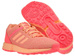 AQ6292 adidas ZX Flux Split K Sun Glow / Sun Glow / Flash Red