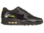 325018-056 Nike Air Max 90 Black/Black-Golden Sash