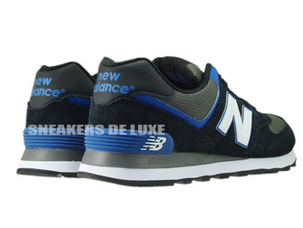 ML574AAB New Balance Black / White / Blue