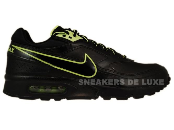 Nike Air BW Classic Black Black Volt Green 309210 027